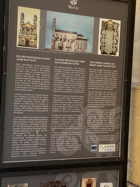 A 5B à a scuperta di a storia di Bastia