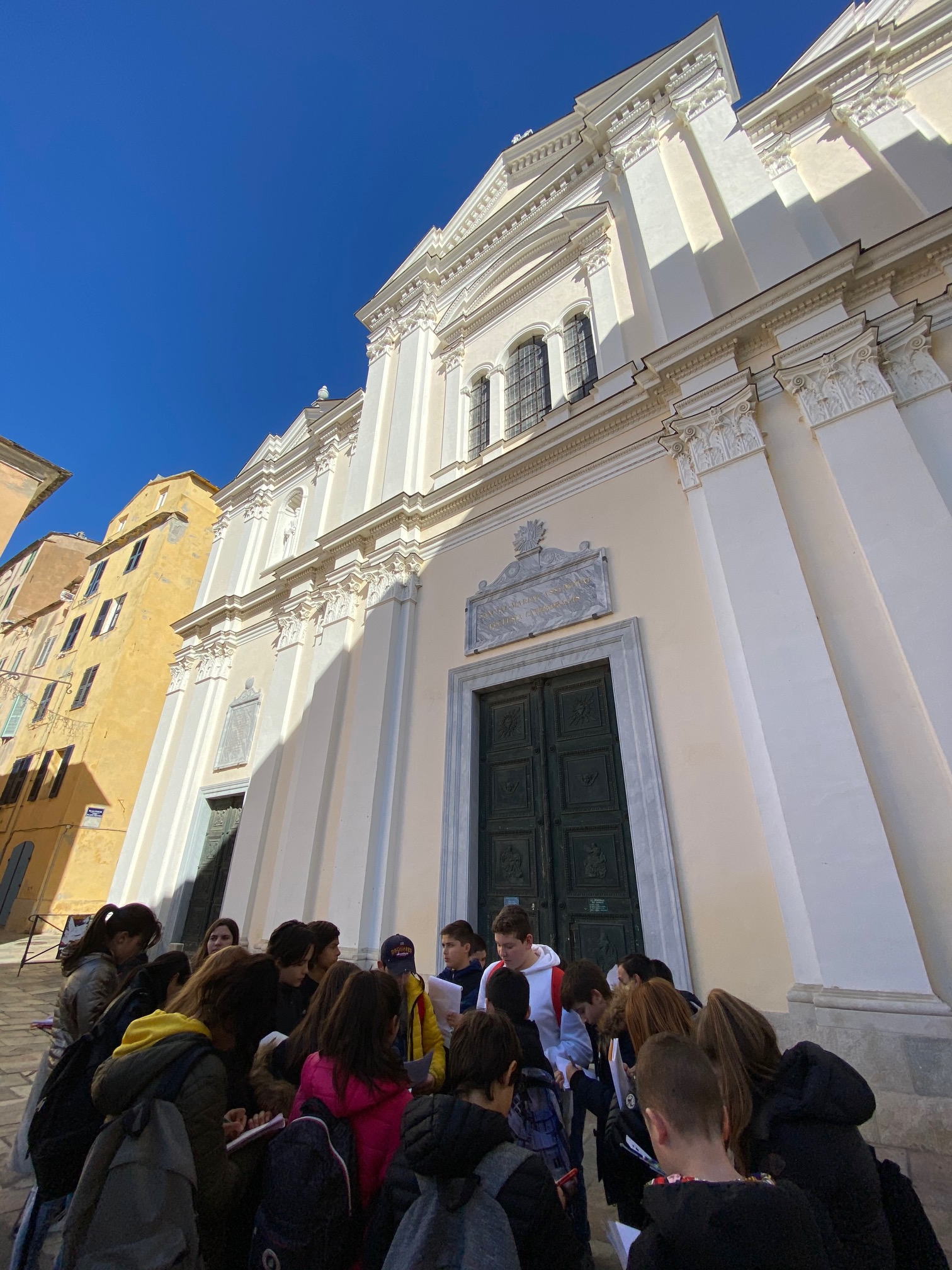 A 5B à a scuperta di a storia di Bastia