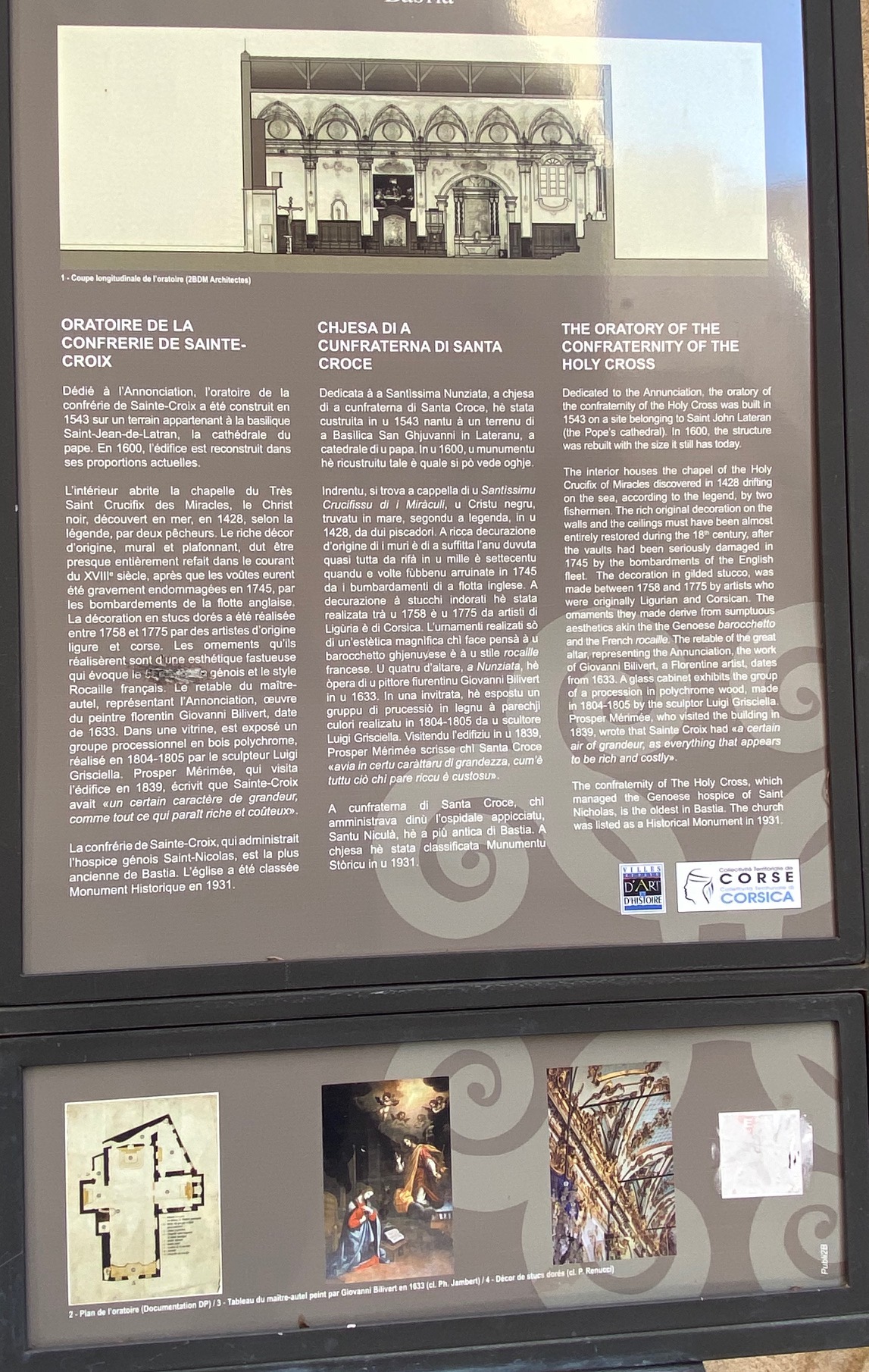 A 5B à a scuperta di a storia di Bastia