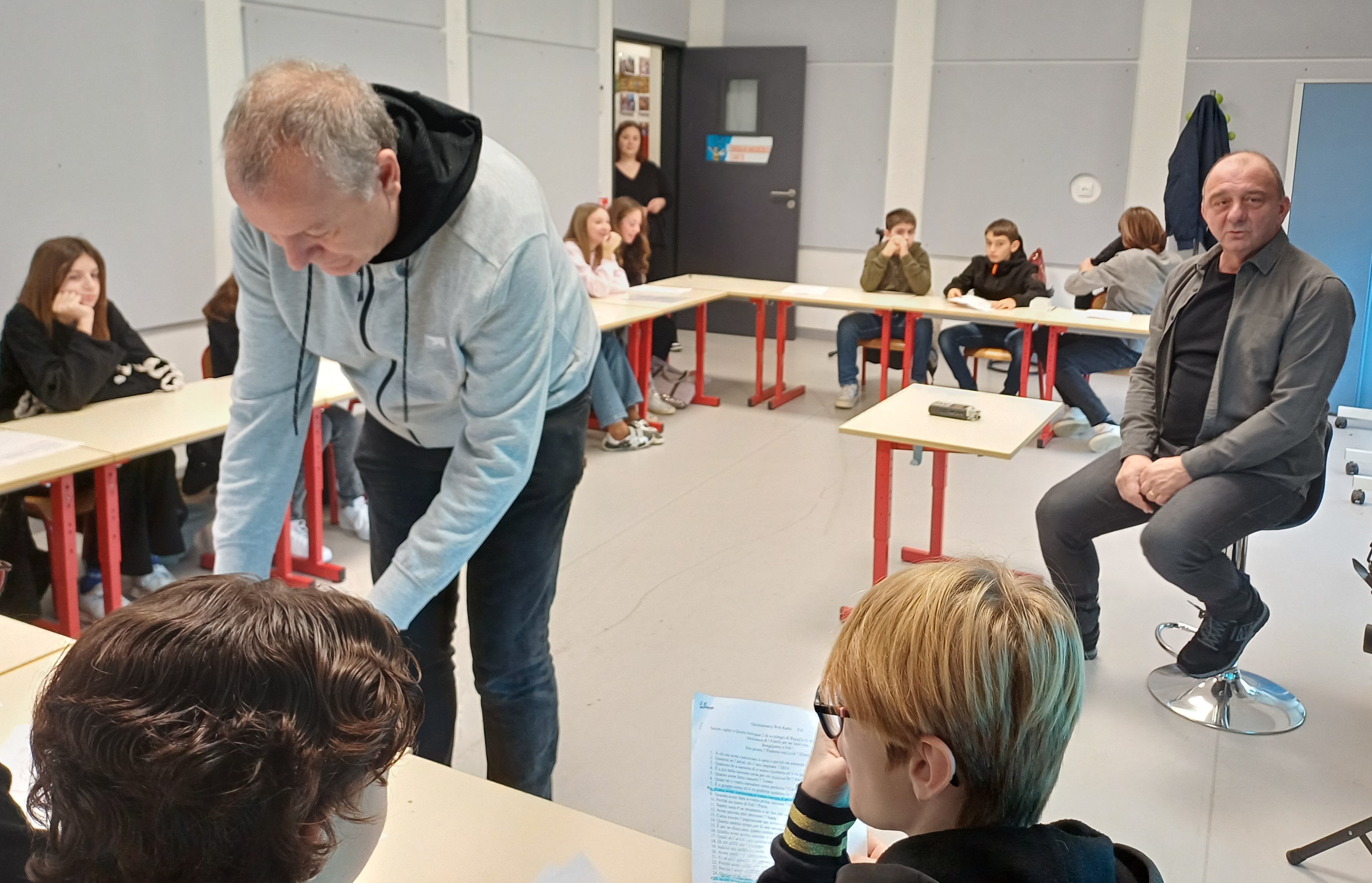 A Quinta bislingua 2 in "Scola in festa" cun Felì