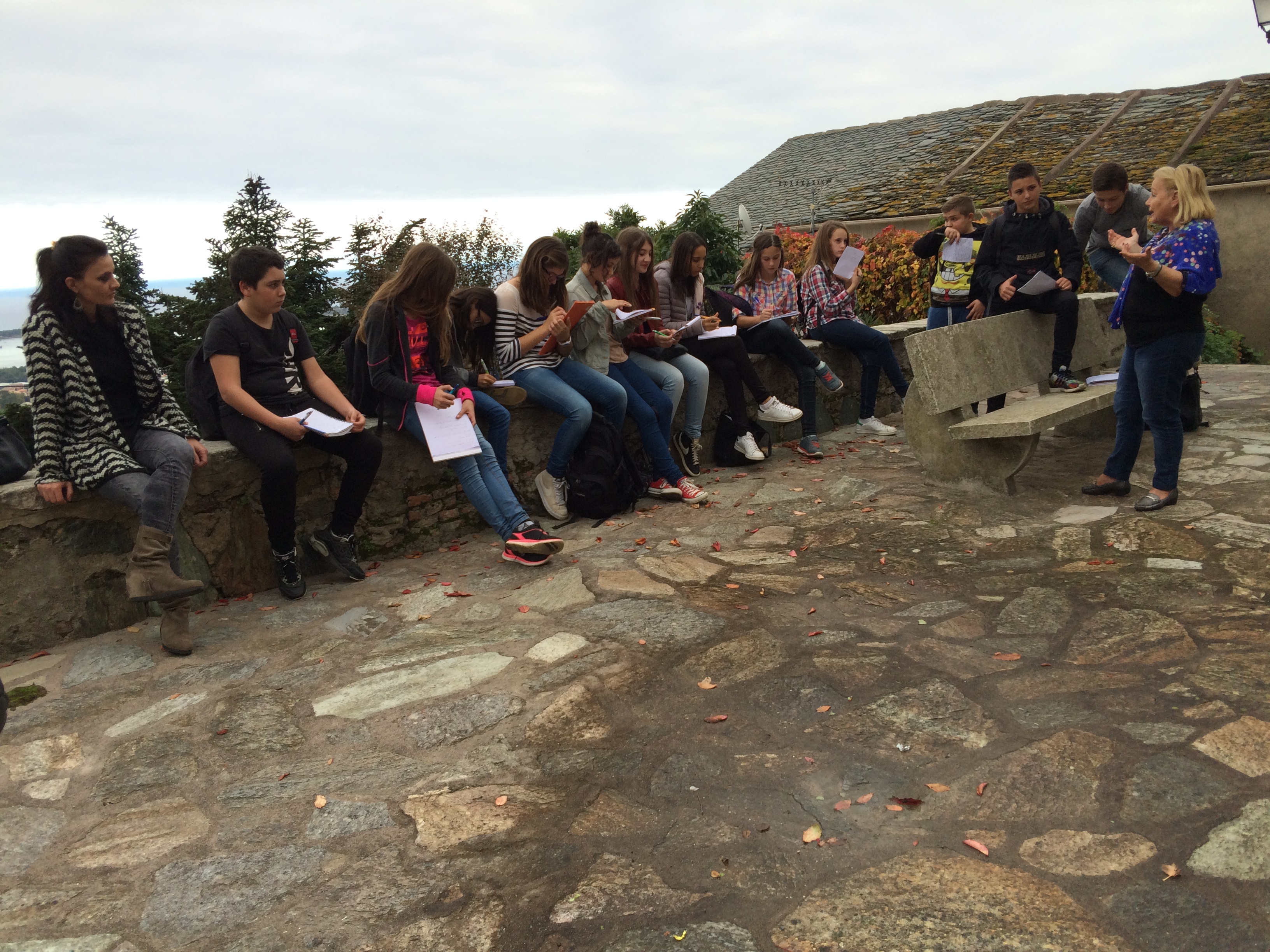 Visita di u castellu di Biguglia