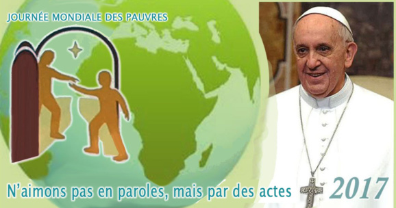 Affiche de la Journée mondiale pour les pauvres 2017 ( Domaine public)
