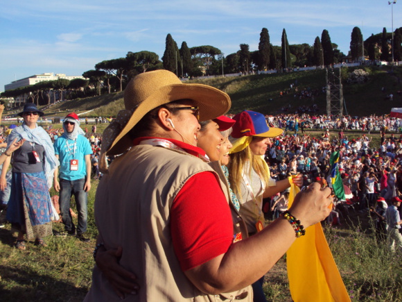 Pentecôte à Rome en 2017 (Crédits photo : H. Giguère) Pentecôte à Rome en 2017 (Crédits photo : H. Giguère)