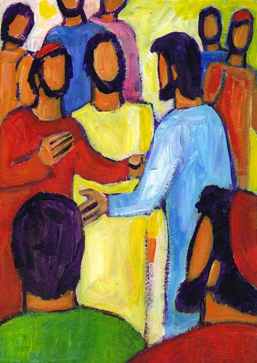 "Jésus parlait à ses disciples de sa venue" (Marc 13, 24) Crédits photo Évangile et Peinture