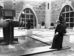 Cloître du Grand Séminaire Cité Universitaire Québec 1960