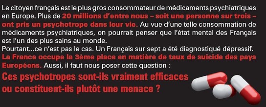 Nouveau DVD : "Drogues psychiatriques : médicaments ou menaces ?"