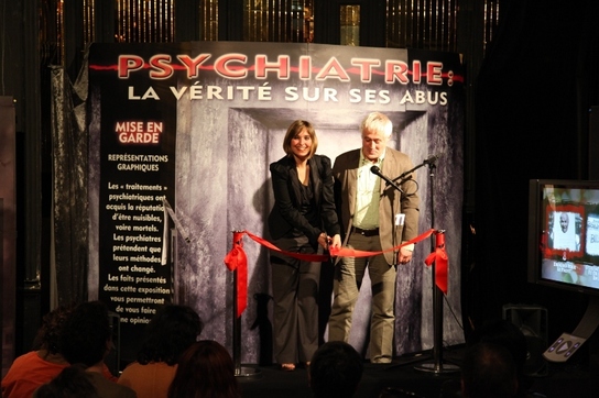 Novembre 2011 : plus de 3500 personnes ont visité l'exposition  « Psychiatrie : la vérité sur ses abus »