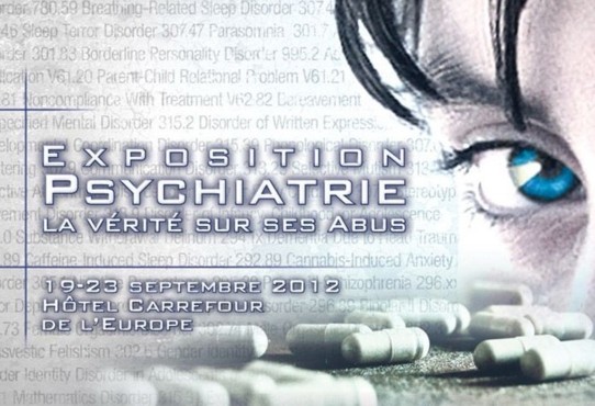 Exposition "Psychiatrie : la Vérité sur ses Abus" à Bruxelles !
