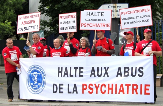 Mobilisation nationale contre les abus psychiatriques : 20 manifestations en France samedi dernier
