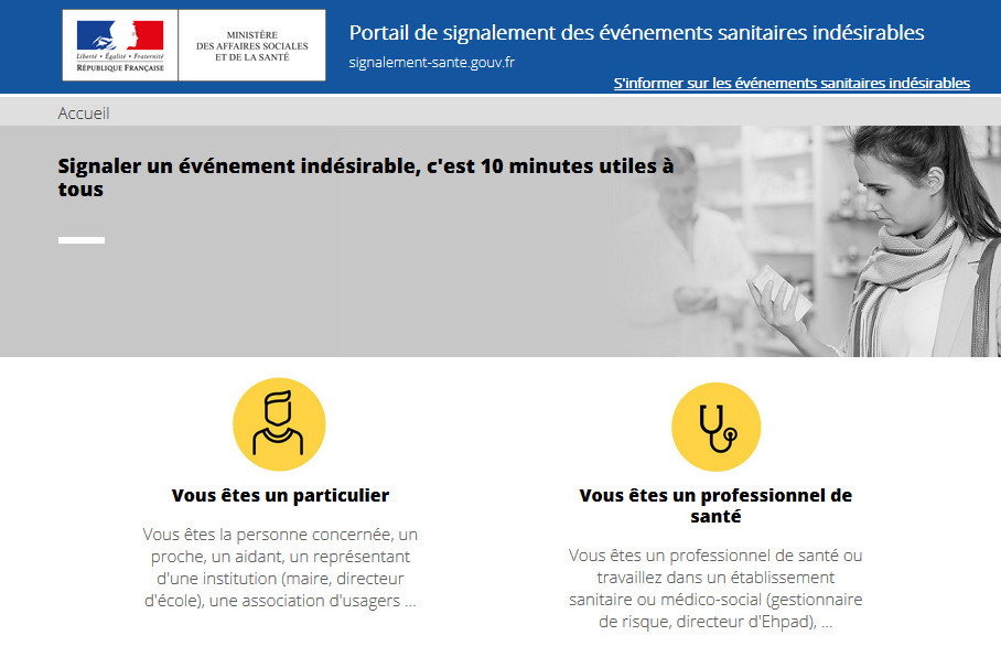 Comment déclarer l'effet indésirable d'un psychotrope