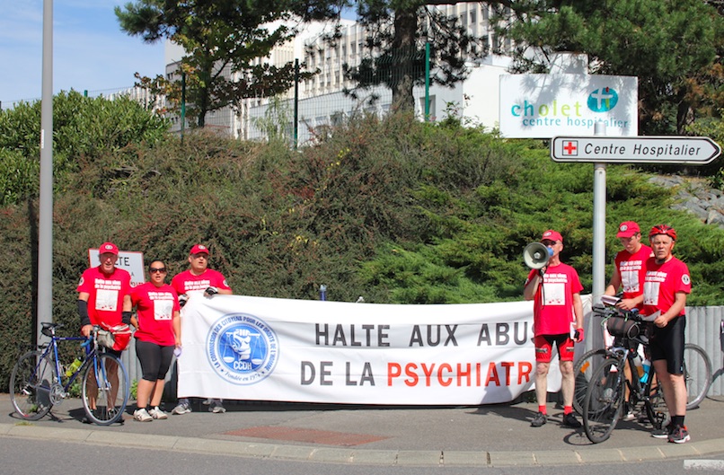 Un raid à vélo Nantes-Bordeaux contre les abus psychiatriques