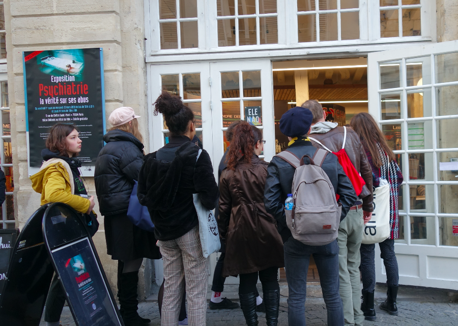 La CCDH a inauguré son exposition Psychiatrie : la vérité sur ses abus le vendredi 1er mars 2019 à 20 heures