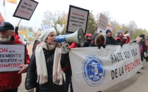 Manifestation de la CCDH contre le Congrès français de psychiatrie !