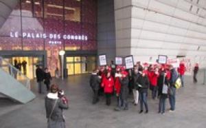 Manifestation contre le Congrès de l'Encéphale