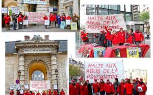 Mobilisation en France contre les abus psychiatriques