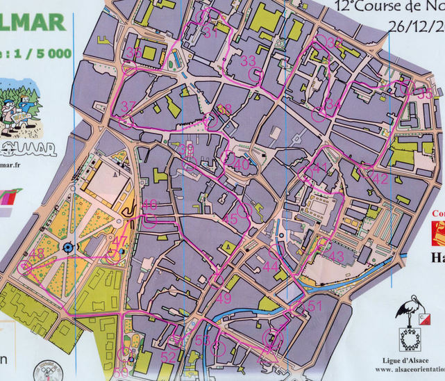 12ème édition de la Course d'Orientation de Nuit de Colmar !