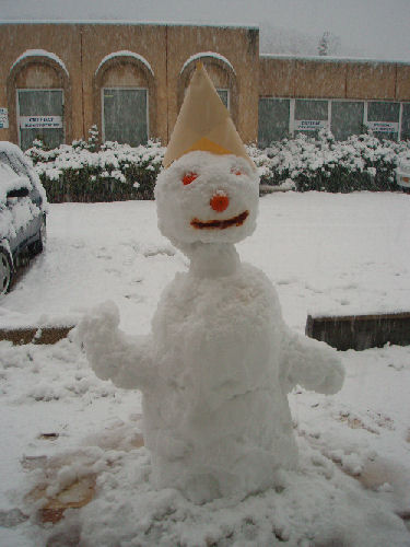 Marseille sous un joli manteau blanc...
