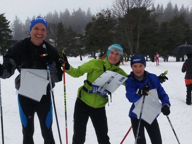 Au départ de la LD (sous la pluie...)