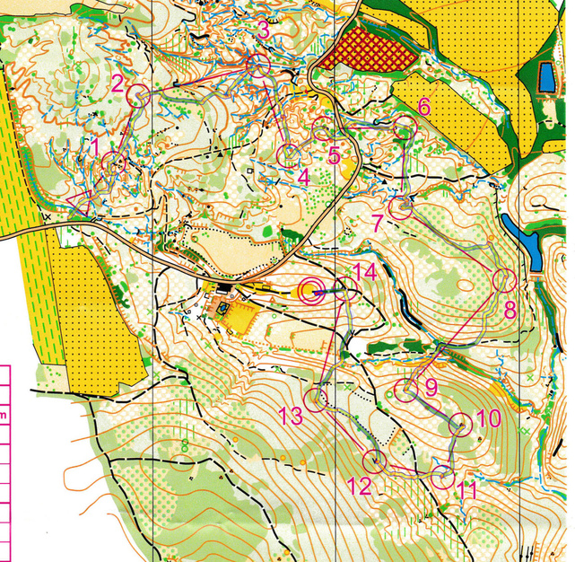 Championnat PACA de Moyenne Distance de Course d'Orientation