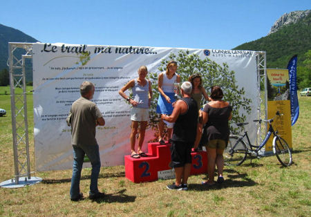 Trail des Monts d'Azur à Séranon