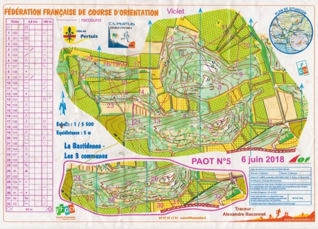 Pays d'Aix Orientation Tour 5 : la Bastidonne
