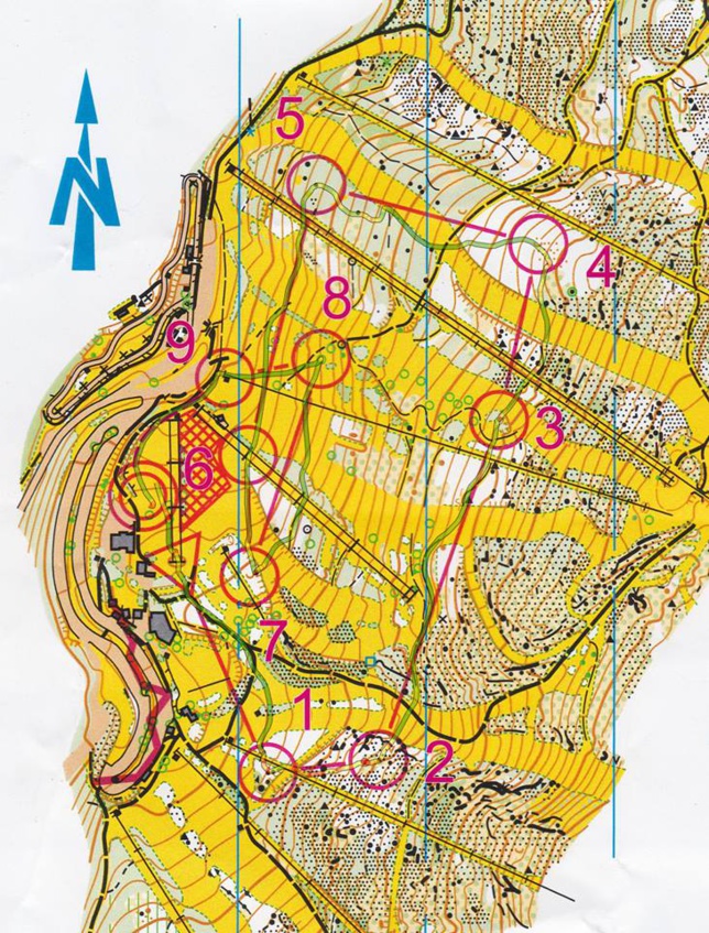 Carte Relais avec tracé GPS