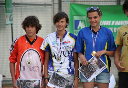 Championne de France de Longue Distance, Médaille d'argent en Relais