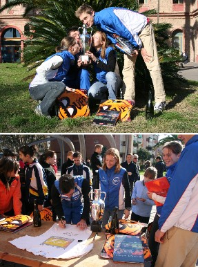 Quelle coupe ! Séance de graffitis