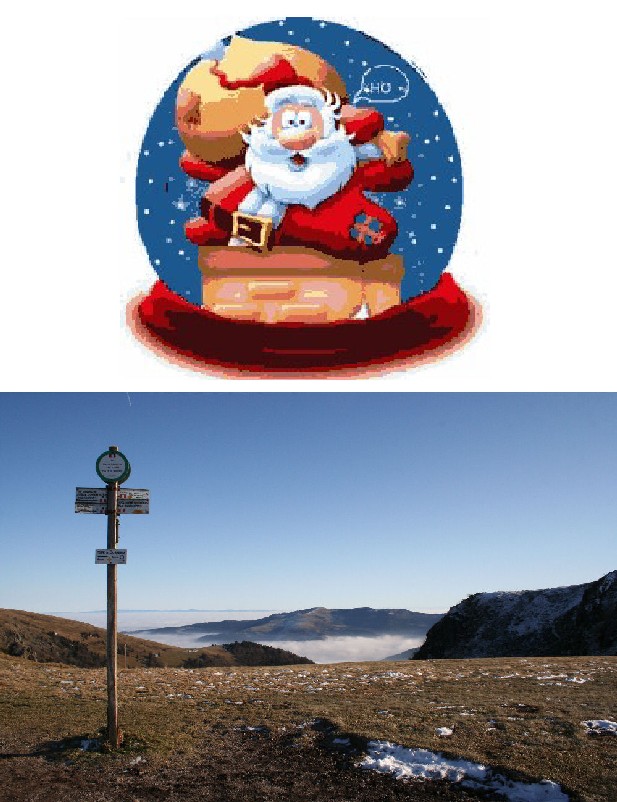 les crêtes vosgienns, un 24 décembre 2006...