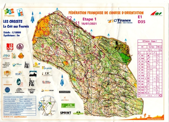 O'France 2021 - Jura Terre d'Emeraude