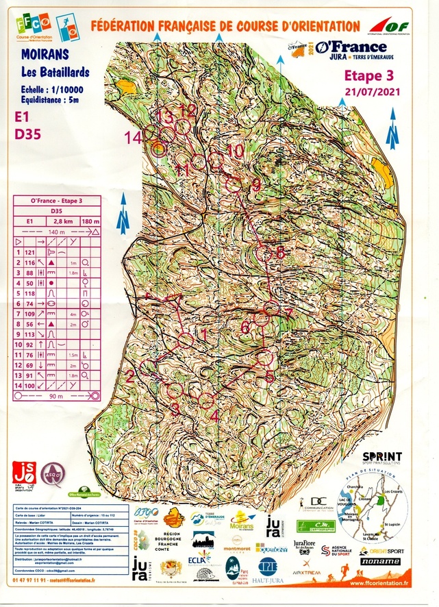 O'France 2021 - Jura Terre d'Emeraude