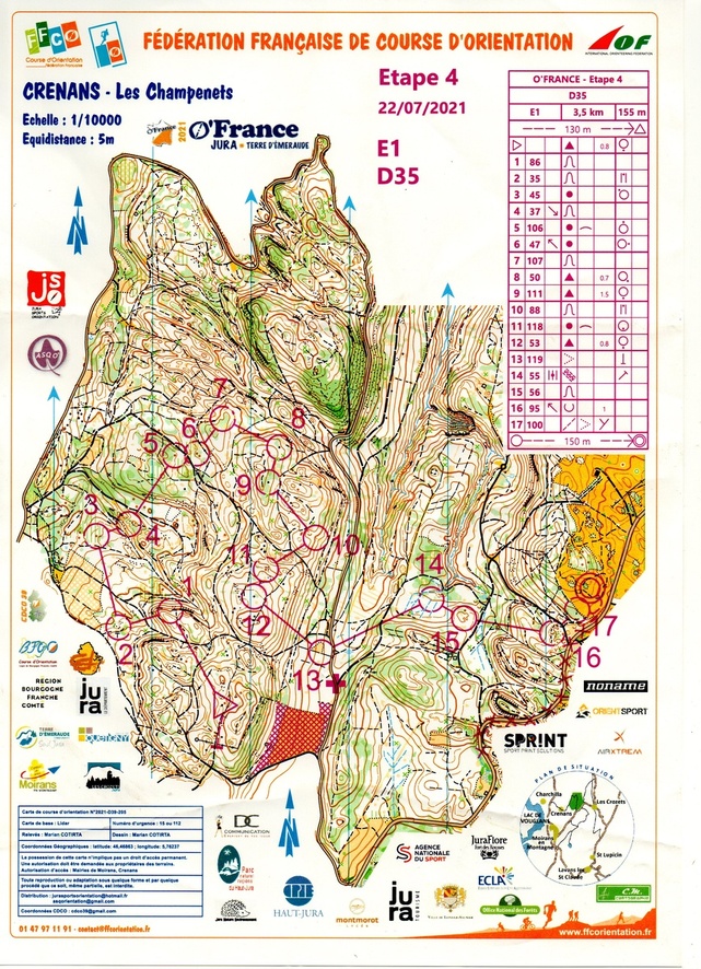 O'France 2021 - Jura Terre d'Emeraude