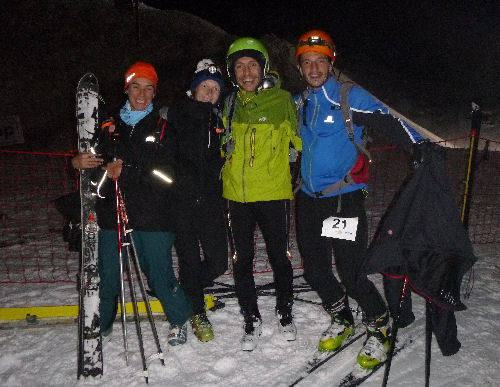 Entraînement hivernal : ma première course de ski alpinisme !