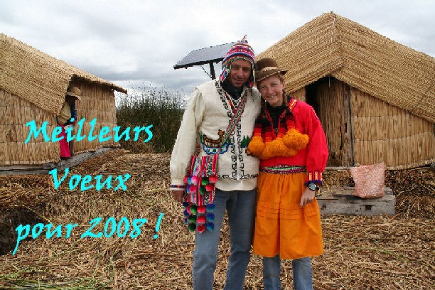 Mama et Papa Uros... vous présentent leurs Meilleurs Voeux pour 2008 !