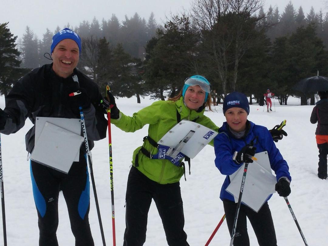 Au départ de la LD (sous la pluie...)