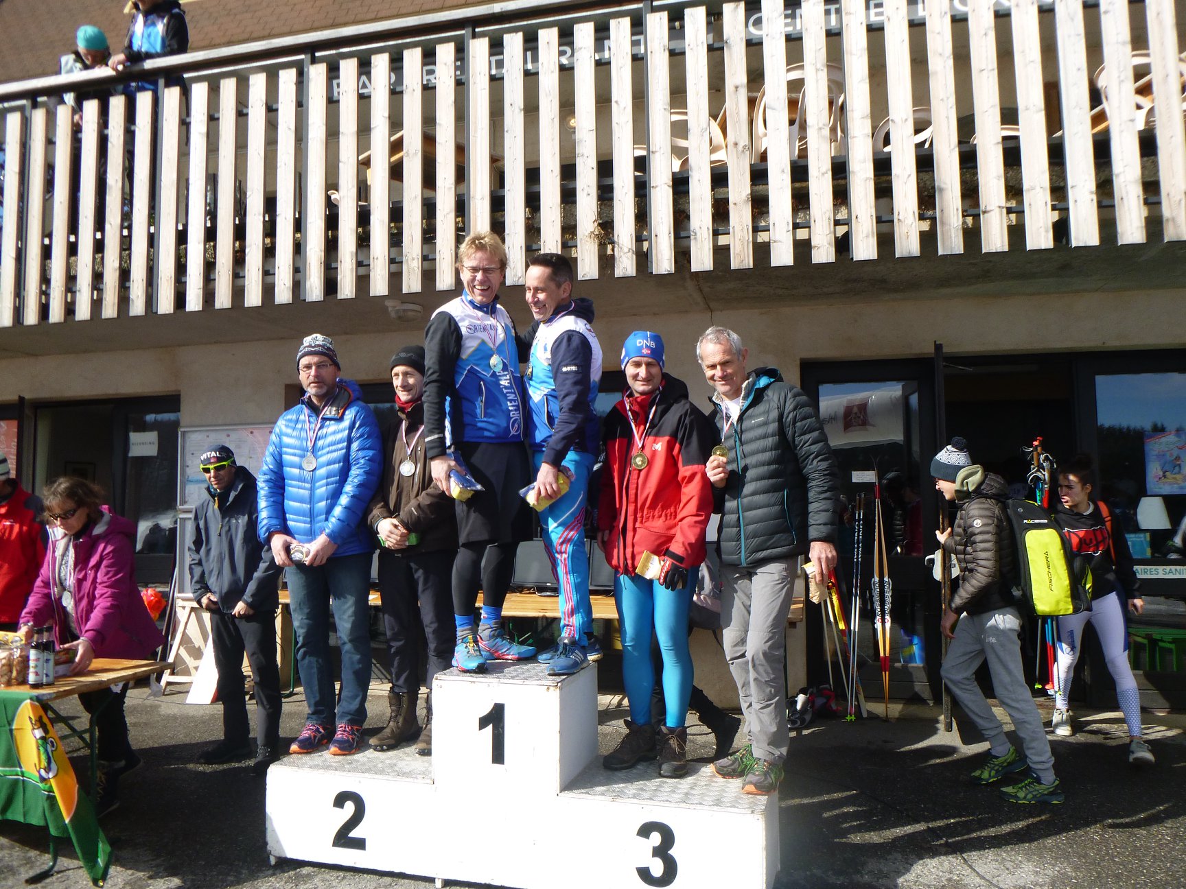 Le 2ème podium de l'ACA en relais : Pierre et Frédéric !