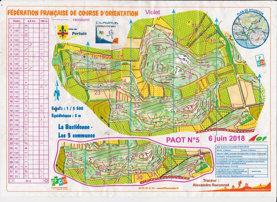 Pays d'Aix Orientation Tour 5 : la Bastidonne Pays d'Aix Orientation Tour 5 : la Bastidonne