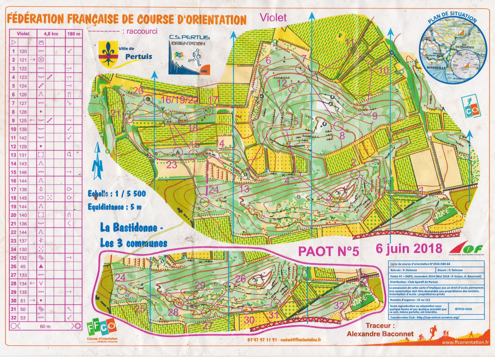 Pays d'Aix Orientation Tour 5 : la Bastidonne Pays d'Aix Orientation Tour 5 : la Bastidonne