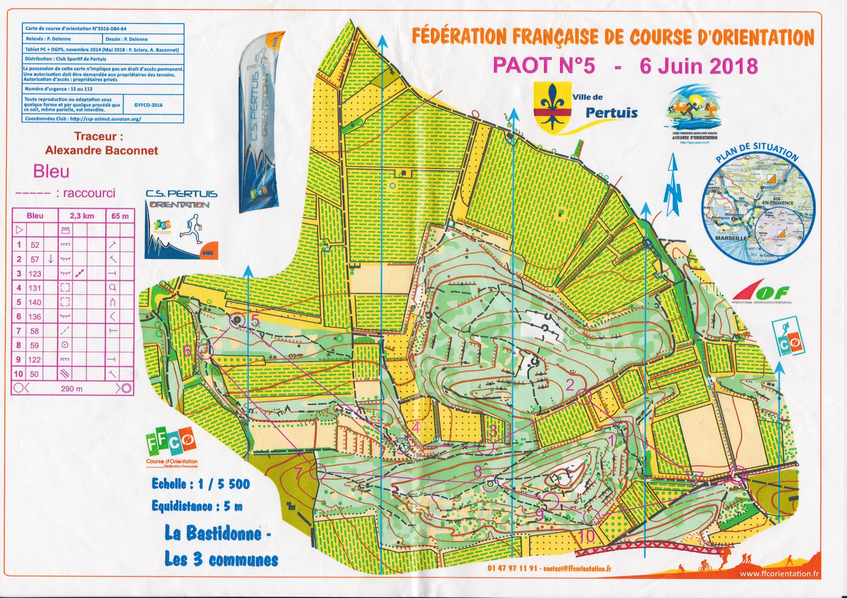 Pays d'Aix Orientation Tour 5 : la Bastidonne Pays d'Aix Orientation Tour 5 : la Bastidonne