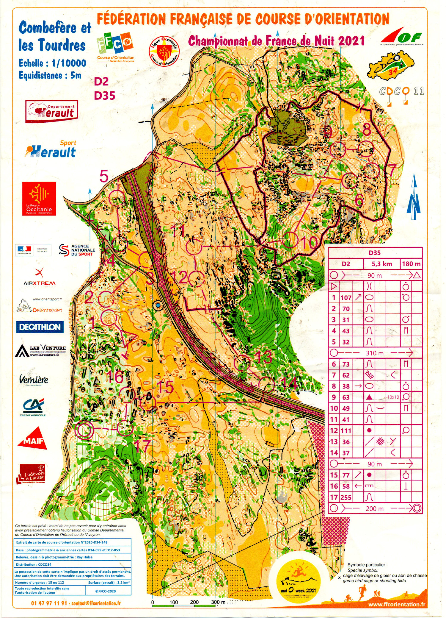 Championne de France de Course d'Orientation de Nuit ! Championne de France de Course d'Orientation de Nuit !