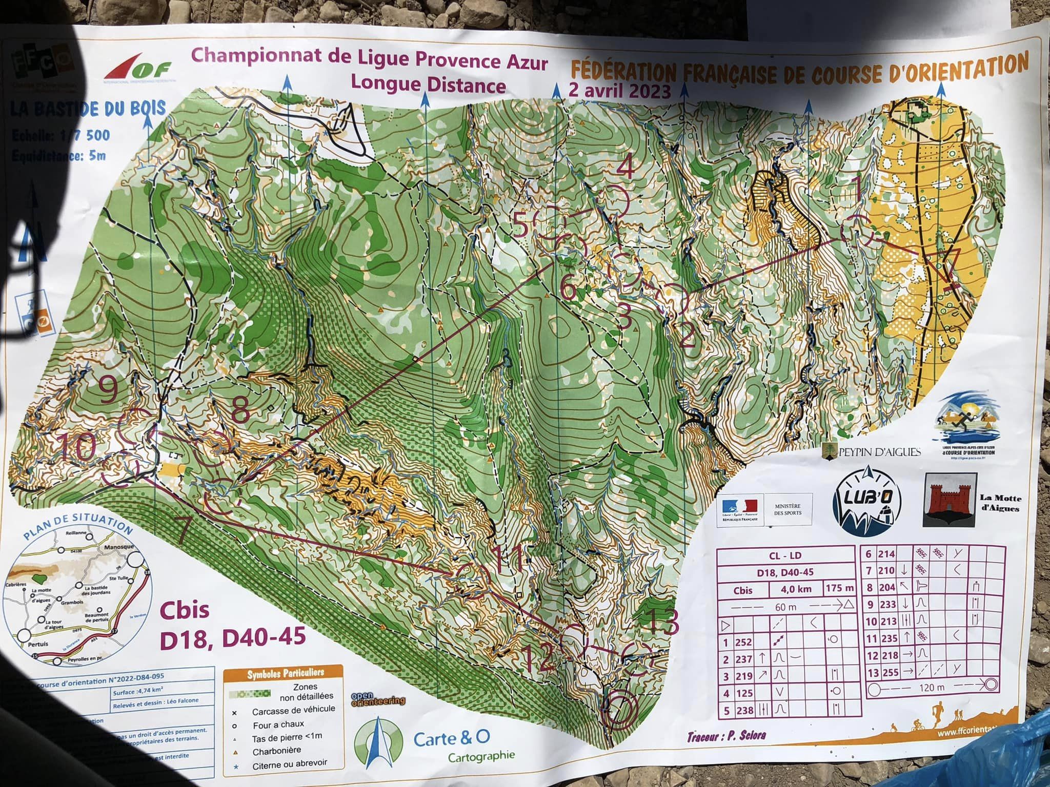 Championnat de Ligue Longue Distance de Course d'Orientation Championnat de Ligue Longue Distance de Course d'Orientation