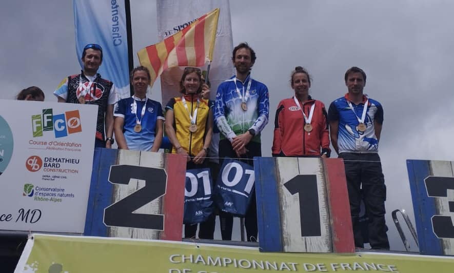 🇫🇷 Championne de France de CO Moyenne Distance 🥇😃😃😃 🇫🇷 Championne de France de CO Moyenne Distance 🥇😃😃😃