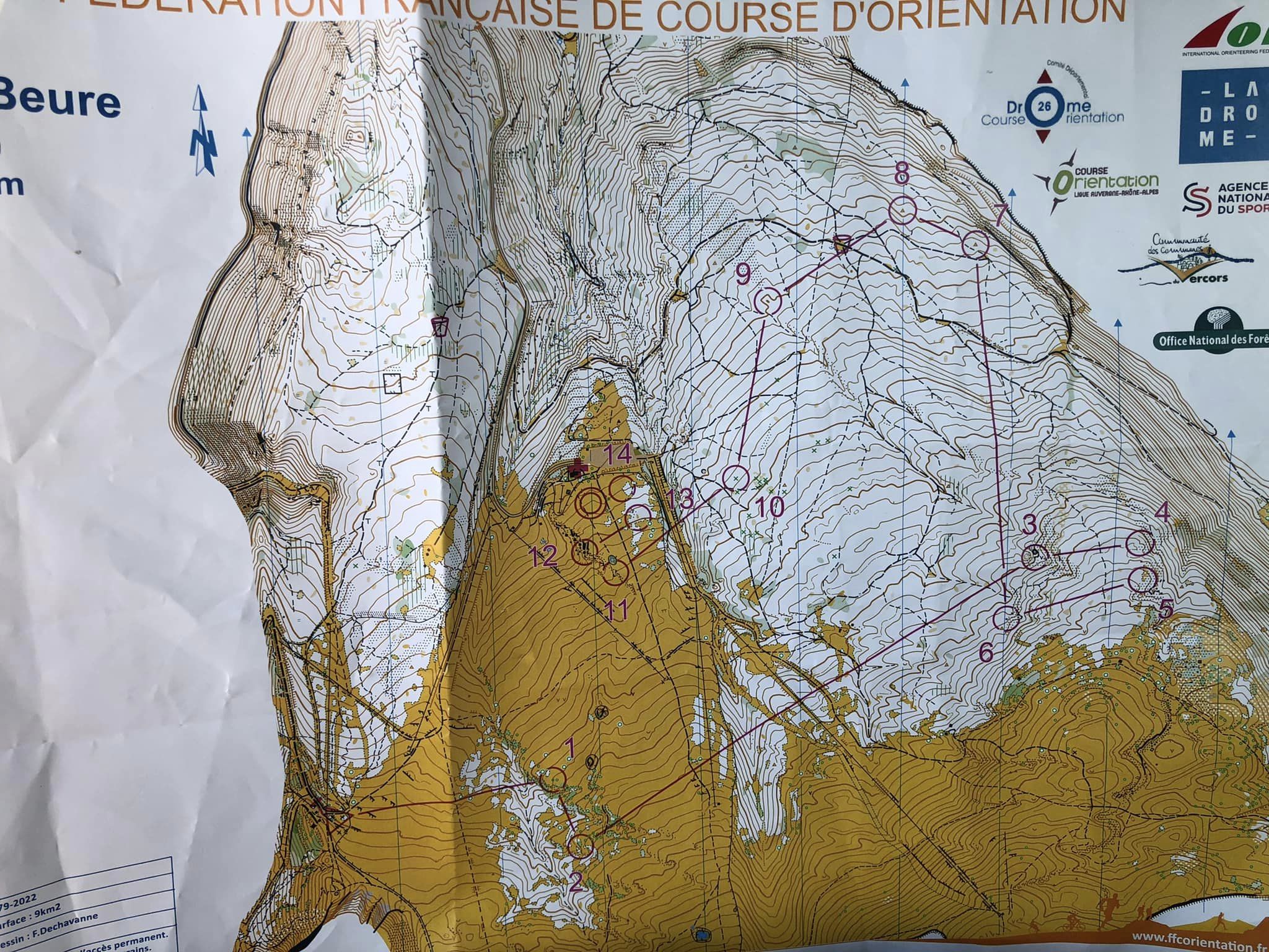 Nationale SE de Course d’Orientation au col de Rousset Nationale SE de Course d’Orientation au col de Rousset