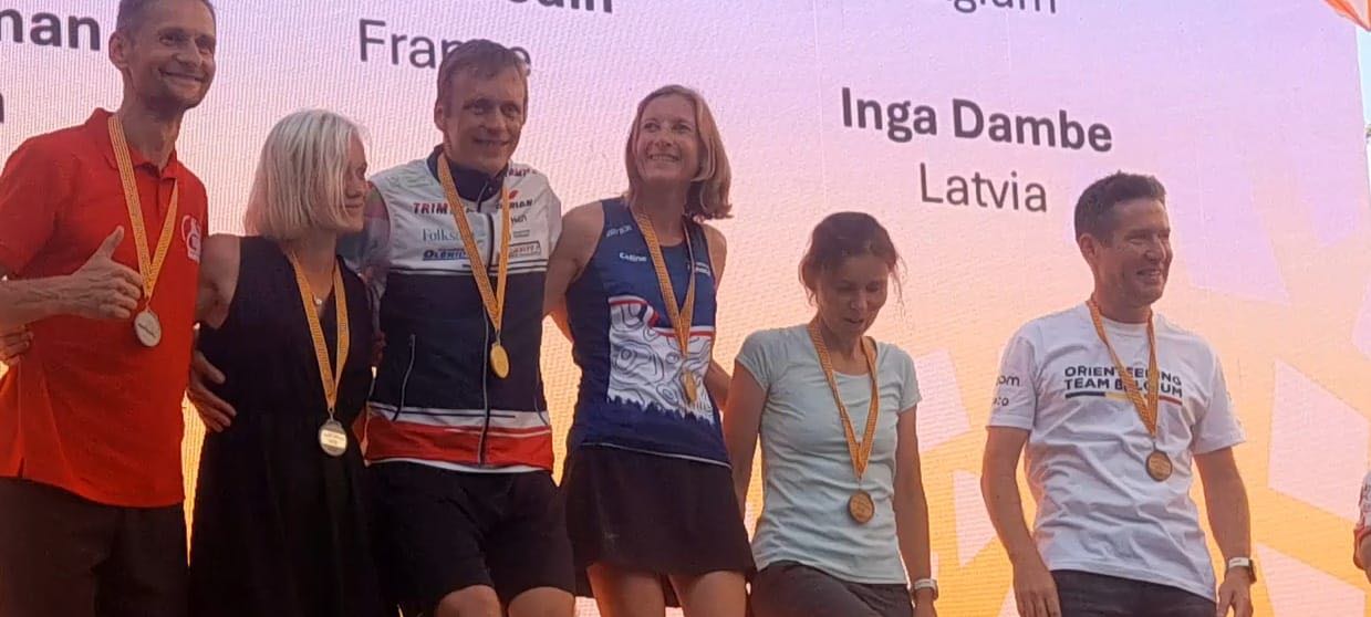 Triple Championne du Monde de Course d’Orientation !