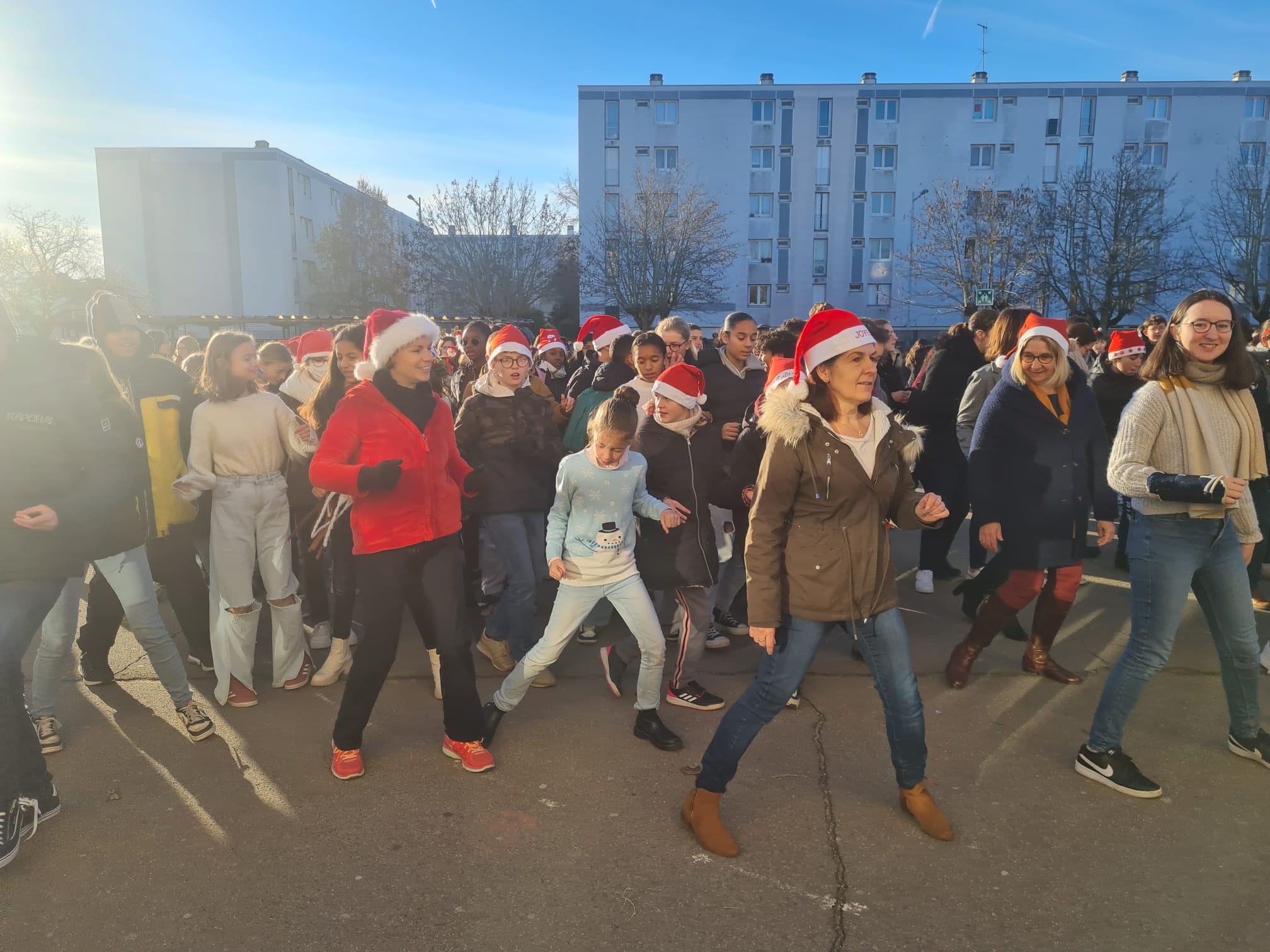 Flashmob de Noël