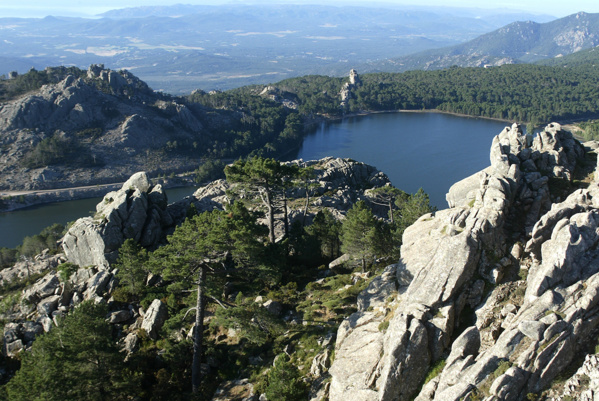Le massif de l'Ospedale Le massif de l'Ospedale