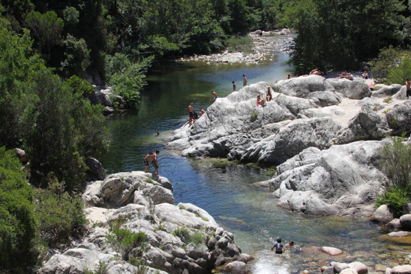 Baignades en montagne