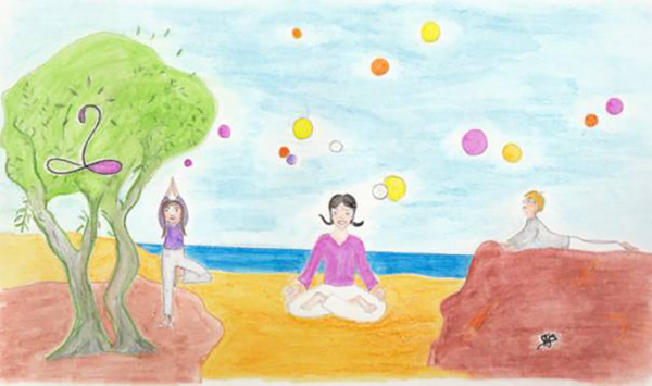 Centre de Yoga : postures à Bastia