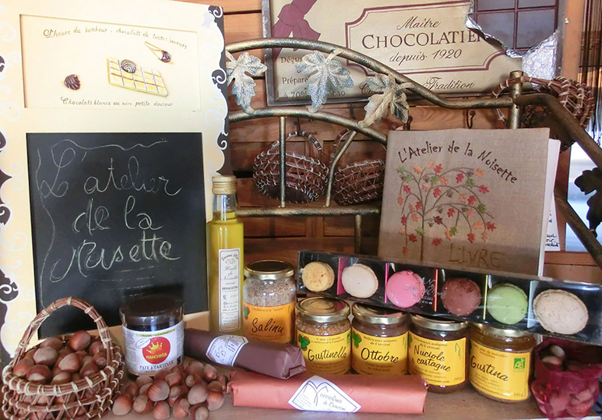 Le village de Cervioni, capitale de la noisette