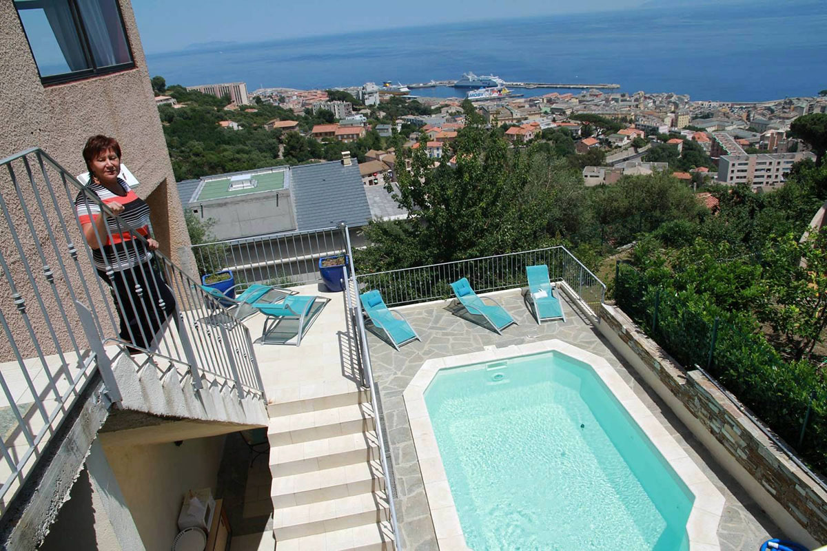 Villa Patrizia avec vue sur Bastia